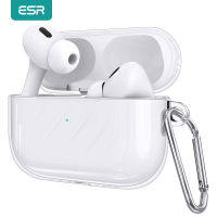 ESR CLEARสำหรับAirPods Pro 2 Air Rippleป้องกันTPUสำหรับAirpods Pro 2022 CLEARพร้อมพวงกุญแจสำหรับAir Pods-Giers