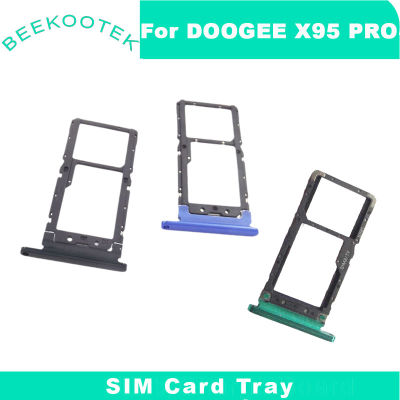 ใหม่ DOOGEE X95 X95 PRO ถาดใส่การ์ดซิมการ์ดถาดซิมการ์ดเปลี่ยนสำหรับ DOOGEE X95 Pro สมาร์ทโฟน-fbgbxgfngfnfnx