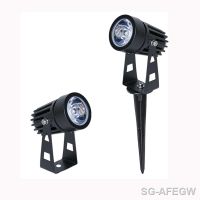 【LZ】☄  Impermeável LED Iluminação do Jardim Outdoor Spike Lawn Lamp 1W 3W Projectores Caminho do Jardim AC 110V 220V DC 12V