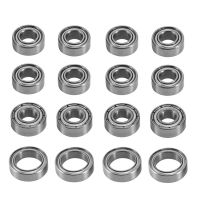 16Pcs Steel Ball Bearing Kit Model Car Ball Bearing for Tamiya TT02 TT-02 TT02D TT-02D 1/10 RC Car Upgrade Parts Accessories