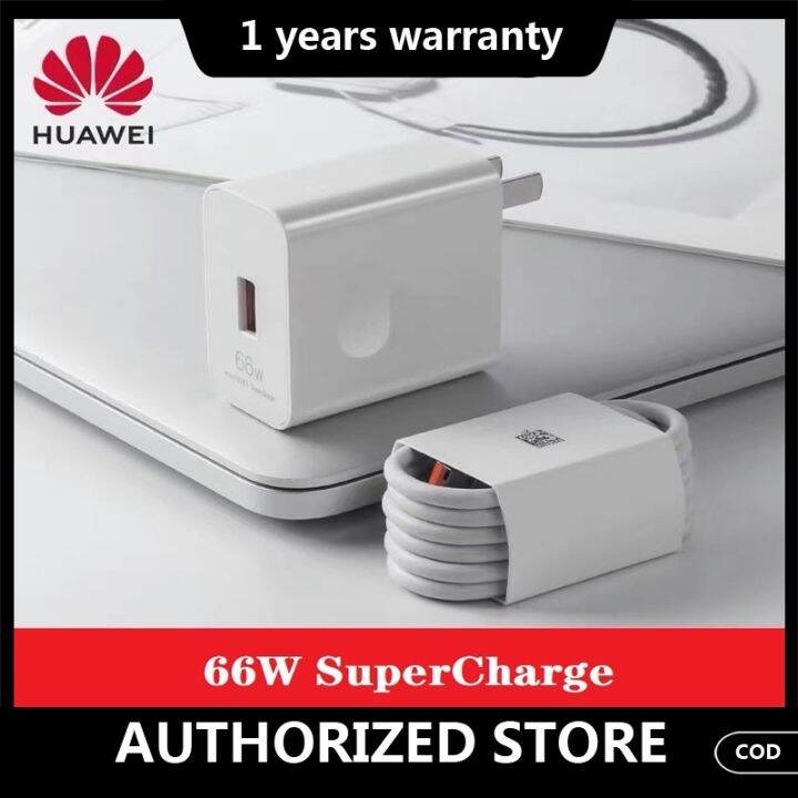 Original Huawei 66W Super Charger Set 6A Fast Charging Cable US plug For Huawei mate 40pro USB