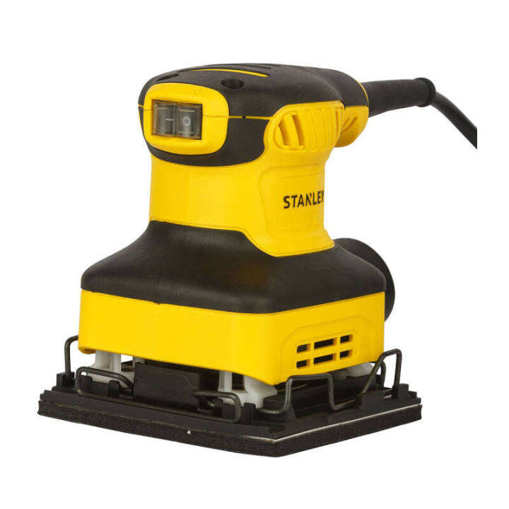 stanley-เครื่องขัดกระดาษทรายแบบเหลี่ยม-ss24-b1-1-4-sheet-sander-type-b101-220-240v-50-60hz-240w-16-000-min