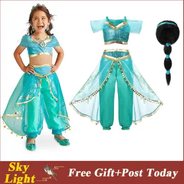 Buy Princess Dresses Girls Costumes Birthday Party Halloween Costume  Cosplay Dress up 3T 4T(110CM,Q99) Online at Low Prices in India 