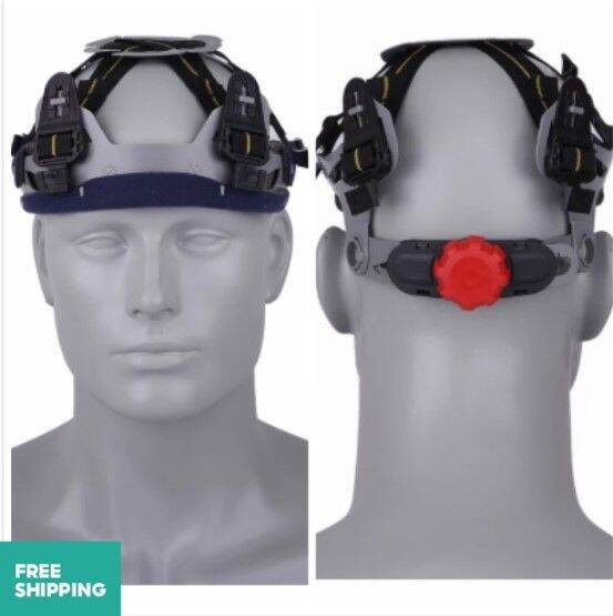 PROGUARD HELMET HARNESS REPLACEMENT WITH RATCHET LOCKING HARNESS SAFETY