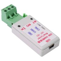 ⊙ USB to CAN Bus Converter Adapter With USB Cable Support XP/WIN7/WIN8 BUS Converter Adapter