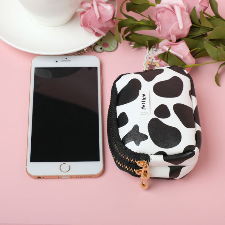 id-card-storage-bag-large-wallet-ladies-purses-cute-wallet-new-wallet-double-zip-wallet-printed-wallet