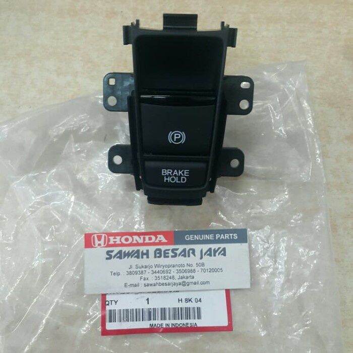 Switch Tombol Saklar Rem Tangan Parkir Brake Hold Honda HRV Original