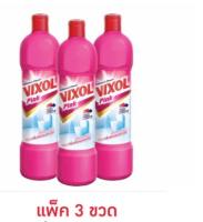 Vixol วิกซอล ผลิตภัณฑ์ล้างห้องน้ำขนาด900 ml แพ็ค3ขวด