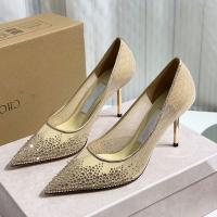 White diamond wedding shoe female the new spring and summer 2023 gauze hot drilling of slipper pointed shallow flat heels