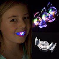 EXISTE Novelty Funny Festive Flashing Light Toy Kids Children LED Braces Glow Tooth Flash Mouth Light-Up Toys