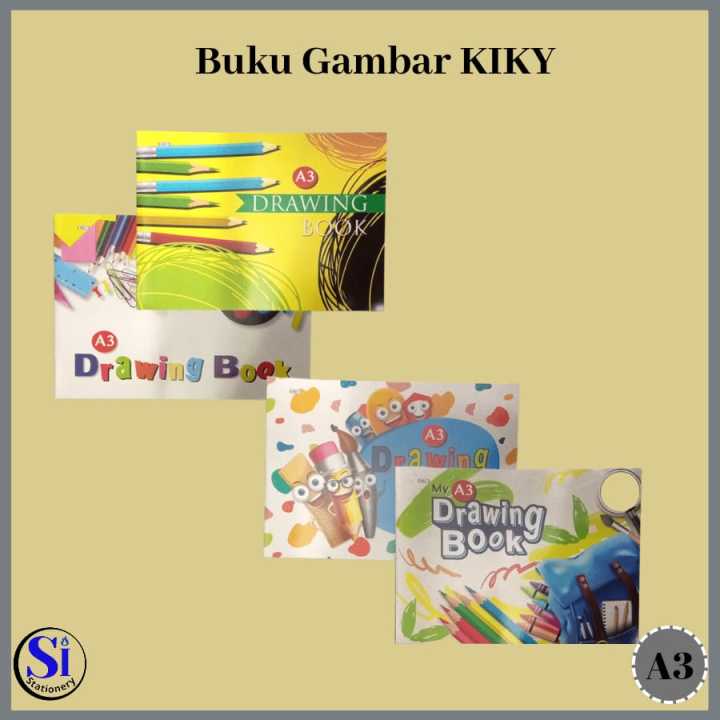 Buku Gambar Kiky Ukuran A3 Lazada Indonesia