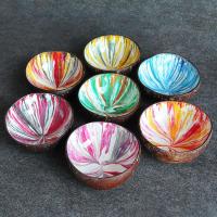 ETXExcellent Candy Bowls Wear-Resistant Colorful Household Salad Noodle Rice Bowls  Coconut Shell Bowls    Candy Bowls