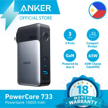 Anker USB-C Power Bank, 10,000mAh Portable Charger (PowerCore PIQ