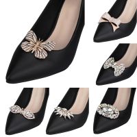 1PC Chic Shoe Clip Wedding Shoes High Heel Women Bride Rhinestone Shiny Decorative Clips Gold/Silver Charm Buckle Bag Pendant