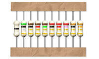 [Gravitechthai] Resistor Kit - 5% 1/4W 0, 0.5, 1, 1.2, 1.5, 2, 2.2, 2.7, 3, 3.3