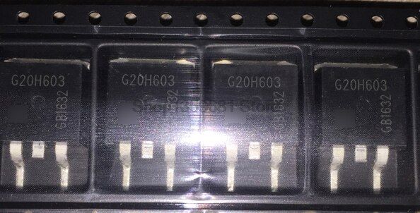 【☄New Arrival☄】 ge417477043706069 10ชิ้น Igb20n60h3 G20h603 Ikb20n60h3 K20h603 To-263 20a Power Igbt กระดู 1102