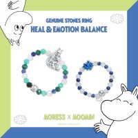 Moomin Ring Set (HEAL &amp; EMOTION BALANCE) แหวนหินนำโชค