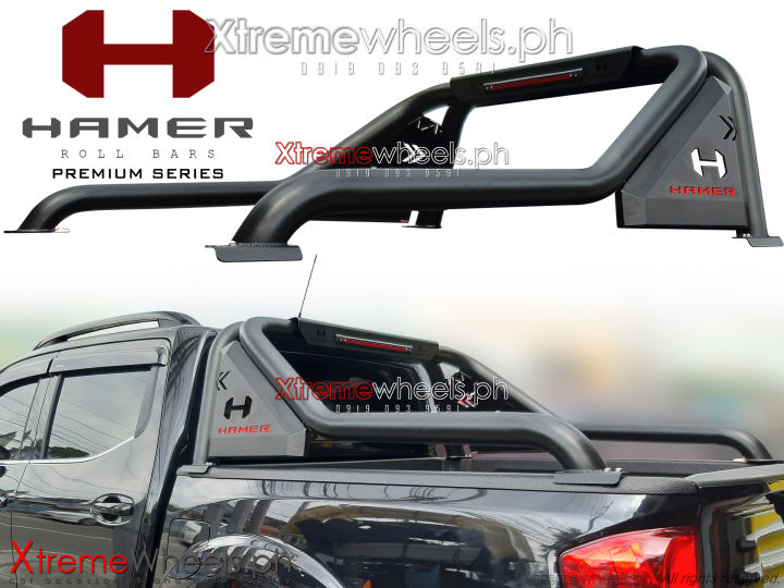 Nissan Navara 2005 to 2024 Hamer Hard steel Thailand Made Rollbar