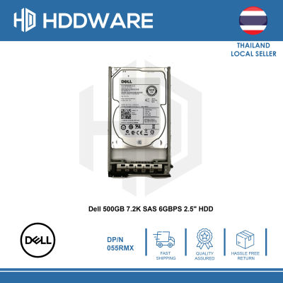 DELL 500B 7.2K 6Gbps SAS 2.5 HDD // 55RMX // ST9500620SS