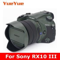 สติกเกอร์เลนส์กล้องถ่ายรูปสำหรับ Sony RX10 III DSC-RX10M3ป้องกันรอยขีดข่วนเสื้อโค้ทฟิล์มป้องกันตัวป้องกันร่างกาย RX10III คลุมผิว