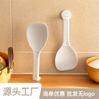 ❏✘❍ Rice spoon household can be vertical silicone rice spoon easy to clean rice rice cooker rice shovel non-stick pan shovel