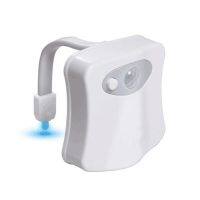 ✾┋ Night Light Smart PIR Motion Sensor Toilet Seat 8 Colors Waterproof Backlight Toilet LED Fixture WC Toilets Light