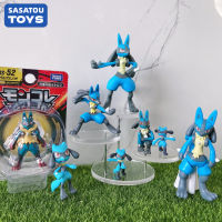 ตัวเลขโปเกมอน Lucario ตัวเลขคอลเลคชั่นเมริกัน Lucario ตัวเลขของเล่นโปเกมอนโปเกมอนชุดสะสม C101