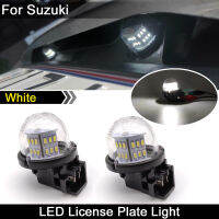 2Pcs For Suzuki 400 Burgman 2003-2006 tokaidenso 3 High Brightness White LED License Plate Light Number Plate Lamp