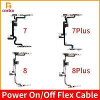 【XX】Volume on/off flex para iphone  botão lateral  fita com botão de volume de metal  para 7  8  7plus  8 plus  1 parte