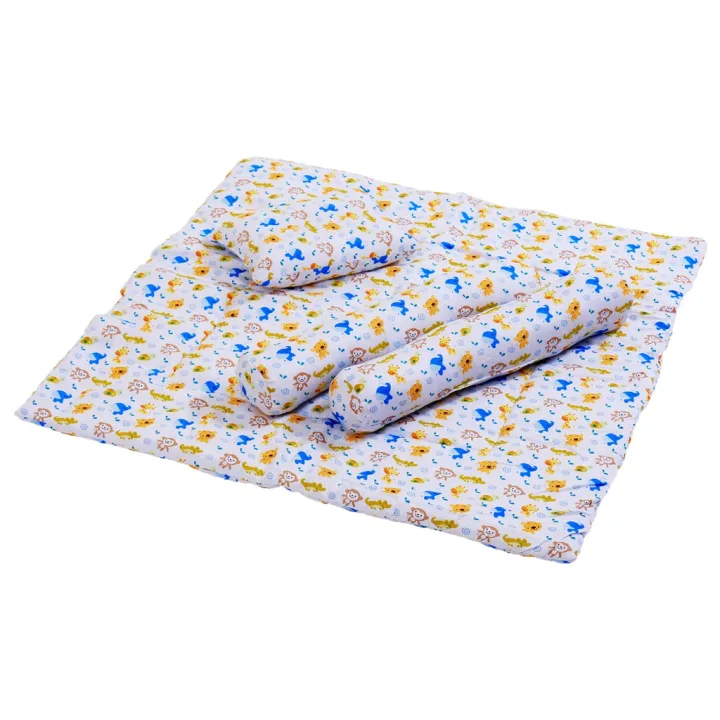 Child Care Baby Comforter Set with Pillow and Bolsters, 40X40