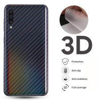 3D โค้งโปร่งใสสติกเกอร์คาร์บอนไฟเบอร์ฟิล์มสำหรับ Samsung Galaxy A03 A53 5G A13 S20 FE A10 A20 A30s A50s A50 A80 A32 A21 A12 A52 A72 A22 ป้องกันหน้าจอ