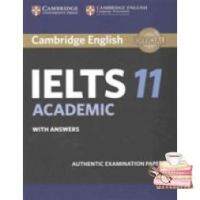 A happy as being yourself ! Cambridge English IELTS 11 Academic Students Book with answers [Paperback]