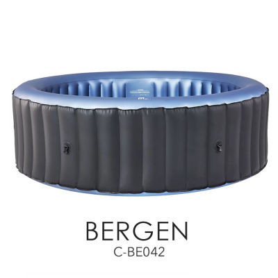 MSPA BERGEN Inflatable Outdoor Spa Hot Tub Jacuzzi 4 Person C-BE042