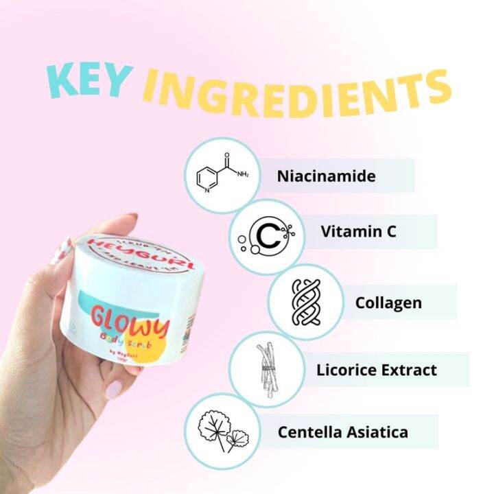 Glowy Body Scrub by HeyGurl Body Serum Heygurl Lazada Indonesia