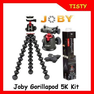 แท้ 100%  5K KIT JOBY GORILLAPOD  WITH BALLHEAD  (BLACK/CHARCOAL)  ขาตั้งกล้อง