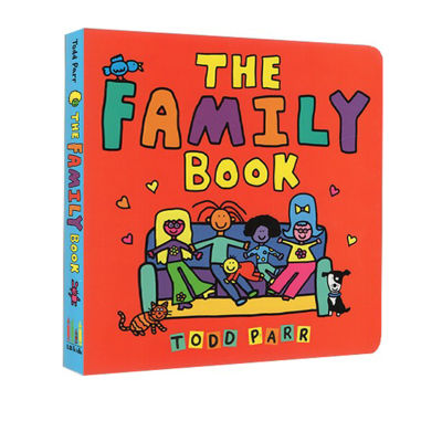 The original English version of the family book paperboard book Taodi has the taste of a big world home Todd Parr childrens family growth education picture book