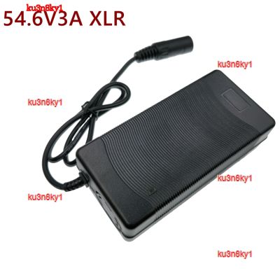 ku3n8ky1 2023 High Quality Electric Bicycle Lithium Battery Charger 54.6V 3A 54.6v 3A For 48V Lithium Battery Pack XLR Plug 54.6V3A Charger