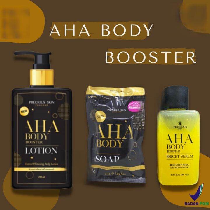 PRECIOUS SKIN AHA BODY BOOSTER SERIES BODY LOTION BODY SERUM Lazada Indonesia