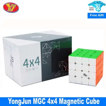 YJ MGC 4x4 Magnetic Magic Speed Cube Professional Yongjun 4x4x4