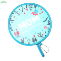 ?【Lowest price】HOMA 1PC NYLON พัดลมพับแบบพกพาสำหรับปาร์ตี้ของขวัญพัดลมเย็นฤดูร้อนน่ารักมือแฟน