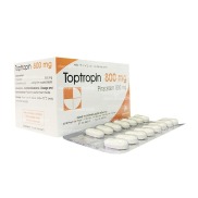 Toptropin - Piracetam giúp lưu thông máu đưa máu lên não - Hộp 150v h chuẩn