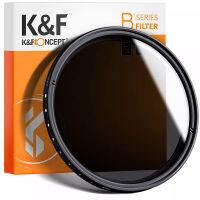 【ของแท้ K &amp; F Concept 49mm 52mm 55mm 62mm 67mm 72mm 77mm Thin adjustable Nd2 VARIABLE FILTER Nd400จากเลนส์ ND ถึง Neutral Density FI