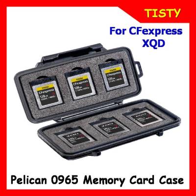 แท้ 100% Pelican 0965 Memory Card Case for CFexpress and  XQD