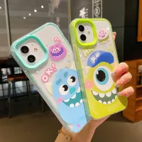 CrashStar 3 in 1 Cartoon Cute Clear Phone Case For iPhone 13 12 11 Pro Max XS XR X 8 7 Plus + SE 2020 Shockproof Hard Transparent Phone Casing Bear Dinosaur Cover Shell Top Seller