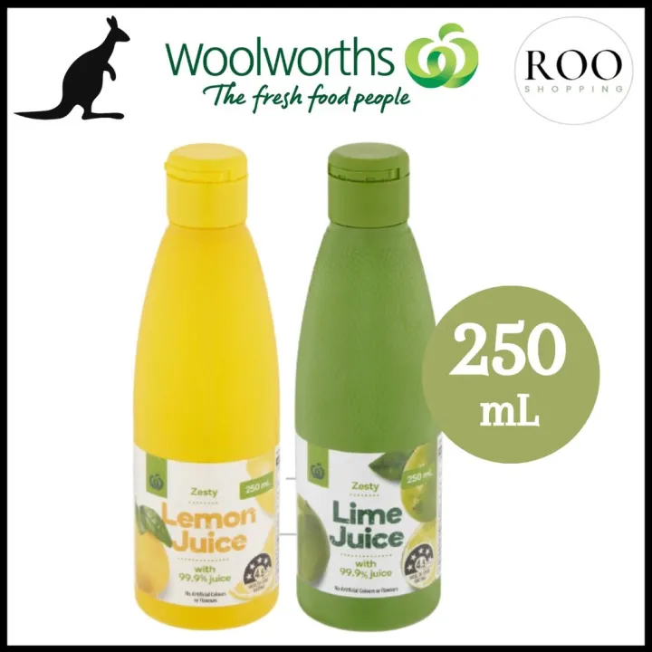 Woolworths Lemon Juice / Lime Juice 250ml Lazada