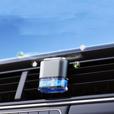 【DT】  hotCar Air Freshener Air Vent Perfume Replacement Car Liquid Fragrance Alloy Air Purifier Conditioning Auto Interior Accessories