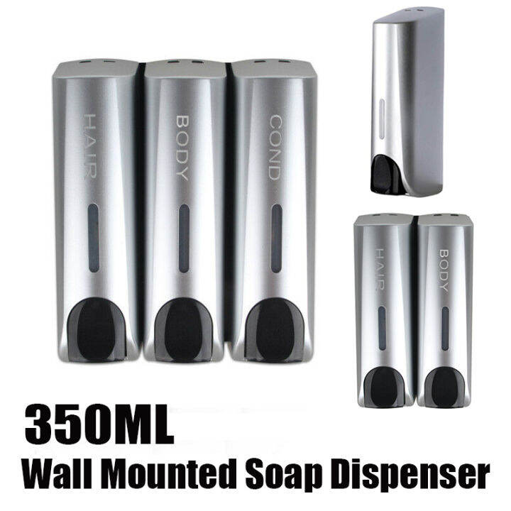 123 wall mounted soap dispenser, bathroom gel hand sanitizer dispenser Lazada.co.th
