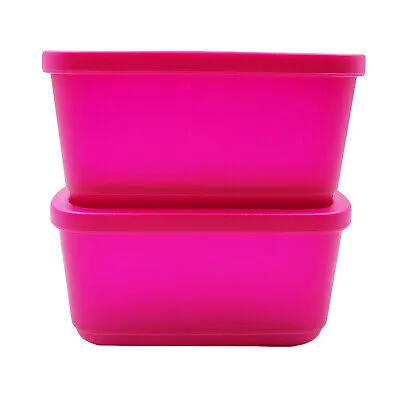 Tupperware Cubix Rectangular Small 250ml/ Small Container/ Food Storage  Box/ Airtight/ Bekas Kecil/ Small Gift/ Cute