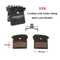 2 Pair Bike J03A Resin Cooling Fin Ice Bicycle Hydraulic Disc Brake Pads Oil Calipers for Oil Brakes