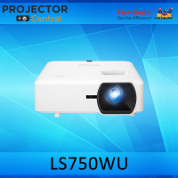 Viewsonic LS750WU Laser Projector : WUXGA resolution at 5,000 ANSI Lumens brightness and with a high contrast ratio of 3,000,000:1 รับประกัน 3 ปีเต็ม